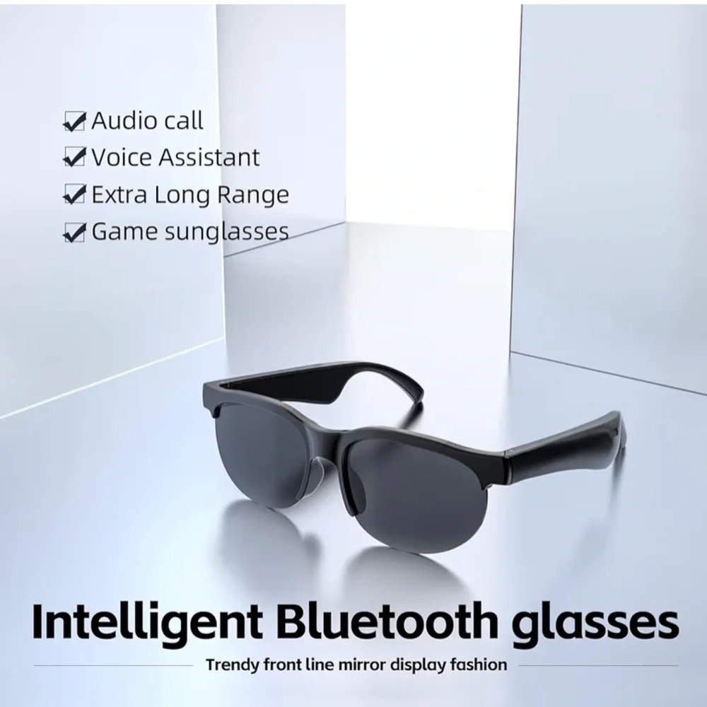 Smart Glasses with Bluetooth Speaker